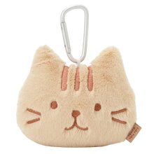 ふくふくにゃんこ ブラウンフェイスポーチ