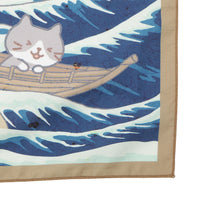 ふくふくにゃんこ 日本画風風呂敷【ガチャガチャ販売】