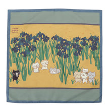 ふくふくにゃんこ 日本画風風呂敷【ガチャガチャ販売】
