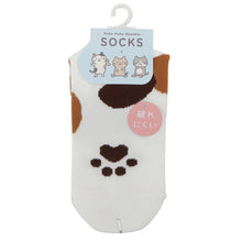 ふくふくにゃんこ にゃりきり ショート ソックス