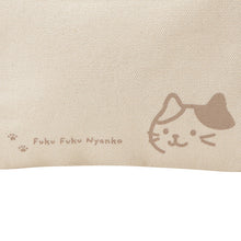 ふくふくにゃんこ フェイスフラットポーチ