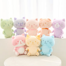 ふくふくにゃんこ カラフルおすわりマスコット