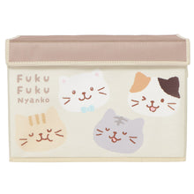 ふくふくにゃんこ コロコロフェイス不織布収納