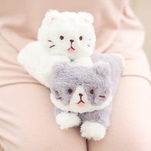 ふくふくにゃんこ ごろにゃんぬいぐるみ(ハッチ・しろたまちゃん)