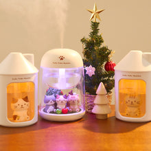 ふくふくにゃんこ パーソナル加湿器(ガーデン型)