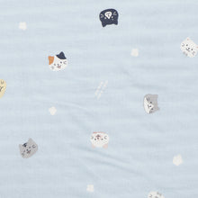 ふくふくにゃんこ 接触冷感 ひんやり コットン サマーケット M