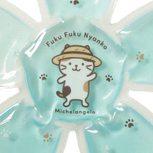 ふくふくにゃんこ ひんやり やわらか ヘッド クール パッド