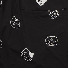 ふくふくにゃんこ ひんにゃり ハーフ パンツ L