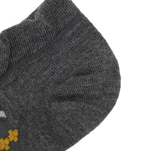 ふくふくにゃんこ 花柄刺繍ショートソックス