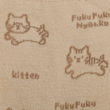ふくふくにゃんこ KITTENクルーソックス