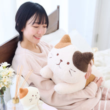 ふくふくにゃんこ ぽわぽわねそべりクッション