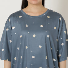 ふくふくにゃんこ やわらか 涼感 Tシャツ