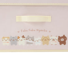 ふくふくにゃんこ みつめて不織布収納ボックス