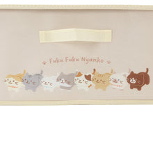 ふくふくにゃんこ みつめて不織布収納ボックス