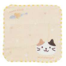 ふくふくにゃんこ コットンミニタオル【ガチャガチャ販売】