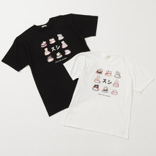 ふくふくにゃんこ おみやげTシャツ②スシ