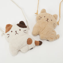 ふくふくにゃんこ まじめにゃんこ おすわりポシェット【海外向け商品】