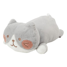 ふくふくにゃんこ まんまるほっぺ寝そべりクッション 【WEB限定】【海外向け商品】