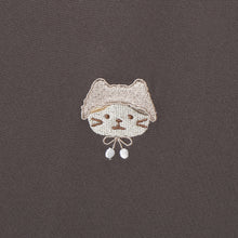 ふくふくにゃんこ ミルキースムース 刺繍 トレーナー 【2026_秋冬】
