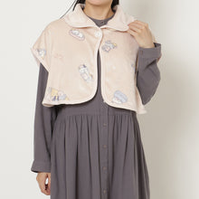 【予約商品】 ふくふくにゃんこ フランネルポンチョ Dreamy Sleep ねむねむにゃんこ 【2026_秋冬】