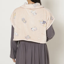 【予約商品】 ふくふくにゃんこ フランネルポンチョ Dreamy Sleep ねむねむにゃんこ 【2026_秋冬】