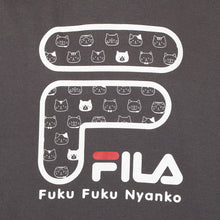 FILA×ふくふくにゃんこ ロゴパーカー