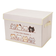 ふくふくにゃんこ 不織布収納ボックス