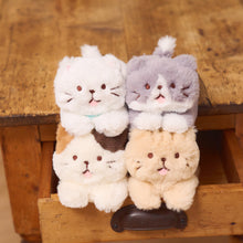 ふくふくにゃんこ ごろにゃんぬいぐるみ(ハッチ・しろたまちゃん)