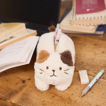 ふくふくにゃんこ ぬいぐるみペンポーチ(ミケランジェロ・チャチャ丸)