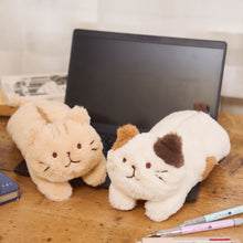 ふくふくにゃんこ ぬいぐるみペンポーチ(ミケランジェロ・チャチャ丸)