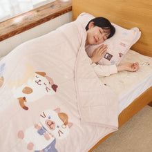 ふくふくにゃんこ あったか足ポカ毛布