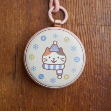 ふくふくにゃんこ 温度によって色が変わるカイロ