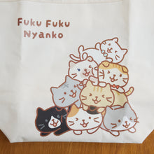 ふくふくにゃんこ むぎゅっとにゃんこストレージ巾着