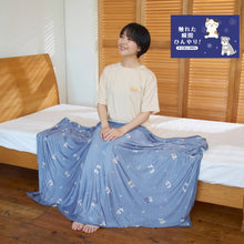 ふくふくにゃんこ 縁日 接触冷感 サマーケット L