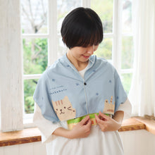 ふくふくにゃんこ クールメーカー冷却 ロングタオル