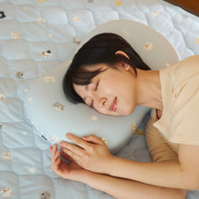 ふくふくにゃんこ 接触冷感 ひんやり コットン すっぽり 枕