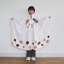 ふくふくにゃんこ 着るにゃんネックケット 着る毛布 ブランケット 【2026_秋冬】