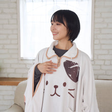 ふくふくにゃんこ 着るにゃんネックケット 着る毛布 ブランケット 【2026_秋冬】