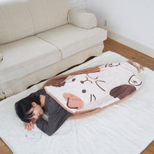 ふくふくにゃんこ ミケのぱっくんケット 着る毛布 【2026_秋冬】