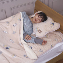 【予約商品】 ふくふくにゃんこ フランネル敷パッド Dreamy Sleep ねむねむにゃんこ 【2026_秋冬】