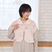 【予約商品】 ふくふくにゃんこ フランネルポンチョ Dreamy Sleep ねむねむにゃんこ 【2026_秋冬】