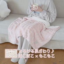 ふくふくにゃんこ とろけるぽこぽこブランケット Mサイズ 【2026_秋冬】