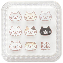 ふくふくにゃんこ フェイス2段ランチボックス