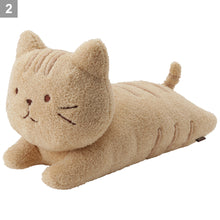 ふくふくにゃんこ ぽわぽわねそべりクッション