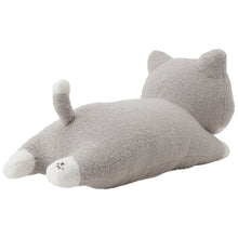 ふくふくにゃんこ ぽわぽわねそべりクッション