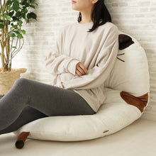 【再入荷】ふくふくにゃんこ まんまる ごろ寝 クッション
