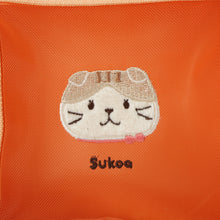 ふくふくにゃんこ カラフルメッシュポーチ