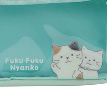 ふくふくにゃんこ クリアペンケース