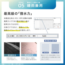 晴雨兼用 シルキーウェイ折りたたみ傘 (965-008)