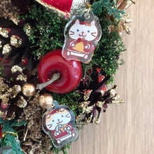 ふくふくにゃんこ クリスマスリース